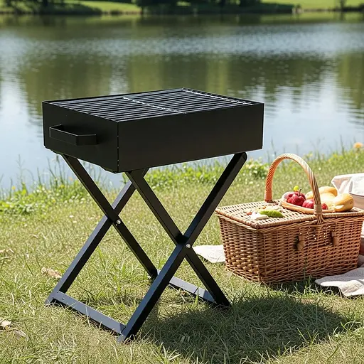 Мангал розкладний 30*40 см - фото 7