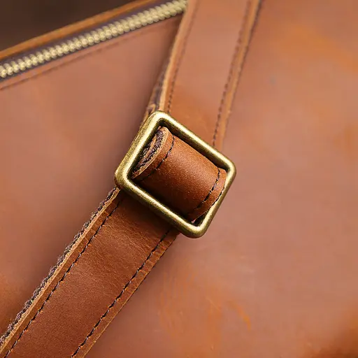 Чоловіча шкіряна сумка на пояс Vintage 32х16х13 см sum0015589 - фото 7