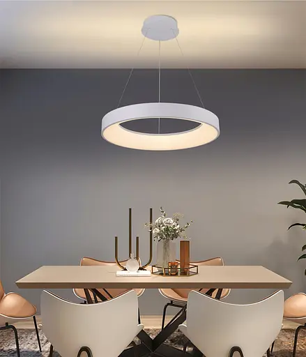 Підвісна люстра 1136 (Білий) - фото 2