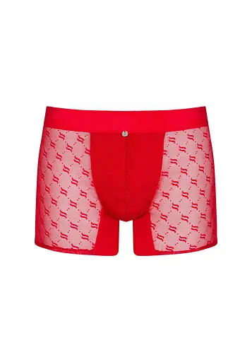 Мужские трусы Obsessiver bokserki S/M красный - фото 7