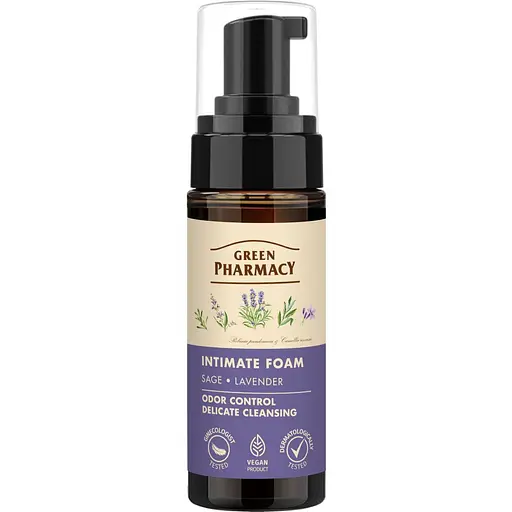 Пенка для интимной гигиены Зеленая Аптека Шалфей и лаванда 150 мл