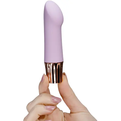 Міні-вібратор Crushious Mellow Angler лавандовий 11.7 х 2.6 см - фото 5