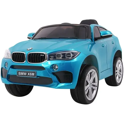 Електромобіль Ramiz BMW X6M пофарбований 12 В на пульті керування, блакитний (PA.JJ2199.EXL.NIE)