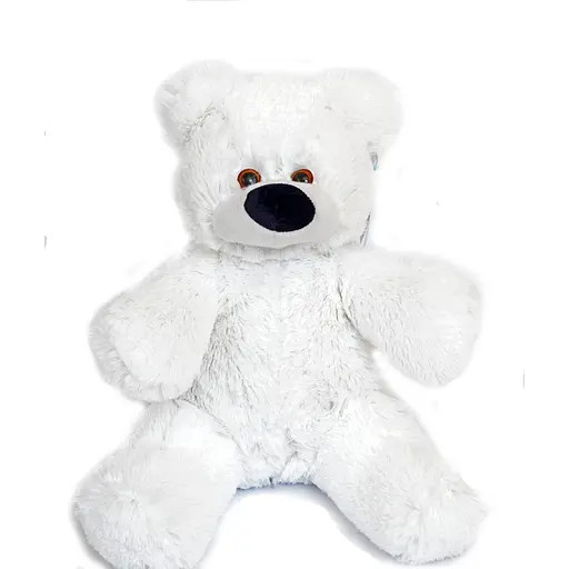 Плюшевий ведмедик Alina Бублик 55 см білий