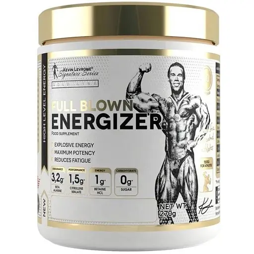 Предтренировочный комплекс Kevin Levrone Gold Line Full Blown Energizer, 270 грамм - Цитрус-персик