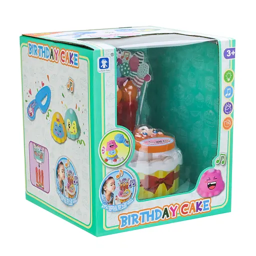 Набір продуктів "Торт" LKE3L, світло, музика, в коробці (6984668400317) - фото 4