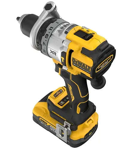 Дриль-шурупокрут акумуляторний DeWalt безщітковий ударний с АКБ та ЗП (DCD1007H2T) - фото 6