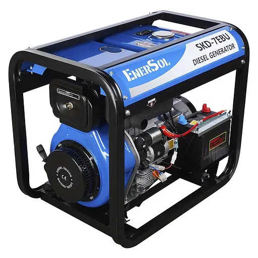 Генератор дизельний EnerSol Kit Energy 6.5 кВт SKD-7EBU - фото 4