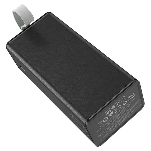 Портативний ЗП Power Bank Hoco J86 Powermaster 22.5W 40000 mAh Чорний - фото 3