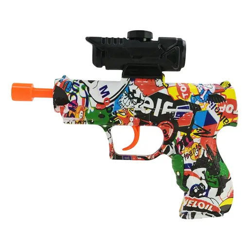 Пистолет, стреляет гелевыми пулями, YY1911-3 (в ассортименте)