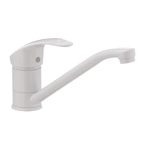 Змішувач для кухні Haiba MARS 004 білий HB0247 - фото 1