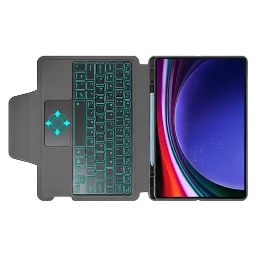 Чохол клавіатура Samsung Galaxy Tab S9 Fe / S9 SM-X510 SM-X516 SM-X518 BlueTooth Keyboard with TP - фото 6