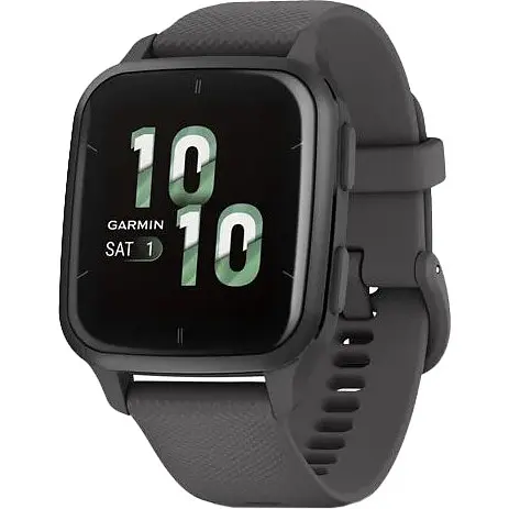 Смарт-годинник Garmin Venu Sq 2 Slate Aluminum Bezel with Shadow Gray Case and Silicone Band (010-02701-00/10/80) - фото 3