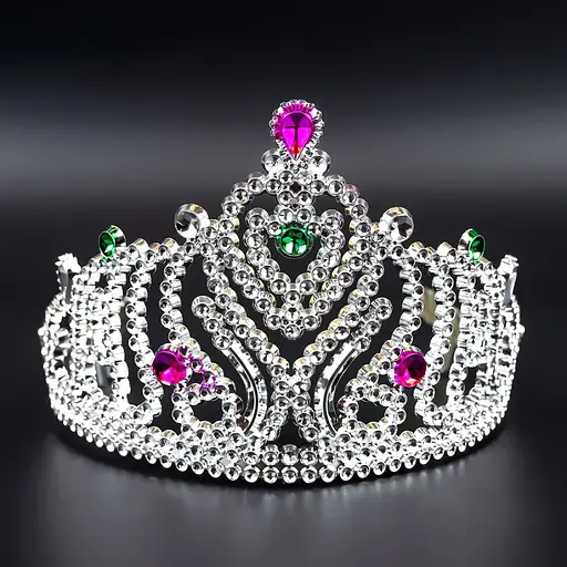 Святкова дитяча корона 8 см KA-23-571/1 - фото 2