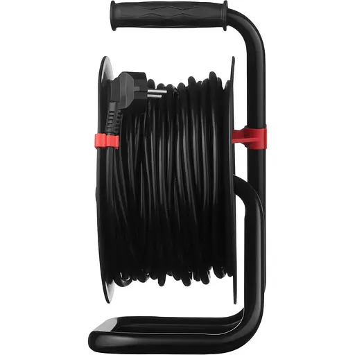 Сетевой фильтр 4XSchuko на катушке, IP20, 3G*1,5 мм, 20 м, черный (2E-CR4315IP20M20) - фото 3