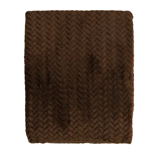 Плед Ardesto Jacquard Braid 200х220 см коричневый (ART0206JB) - фото 2