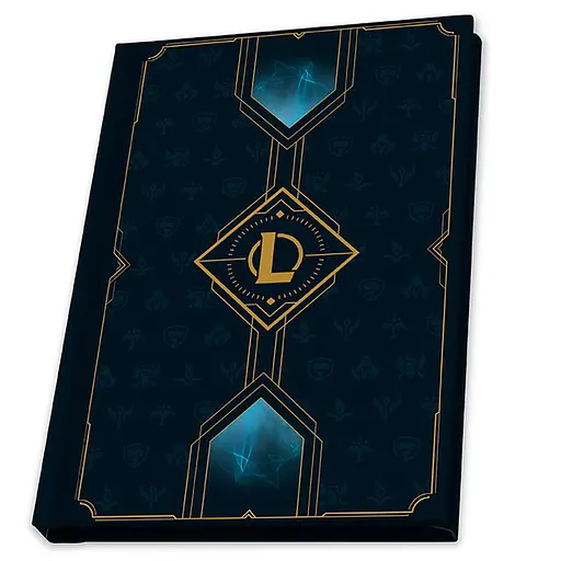 Подарунковий набір League of Legends Hextech : склянка, блокнот А6 та значок - фото 2