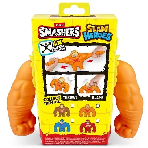 Іграшка Smashers Слем Хиро Помаранчева Горила (74140A) - фото 3
