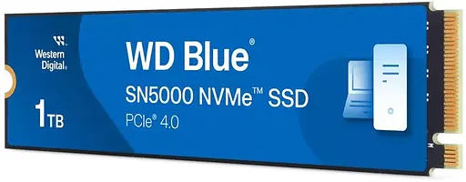 Накопитель SSD Western Digital Blue 1Tb SN5000 M.2 2280 PCI-E 4.0x4 (WDS100T4B0E) - фото 2