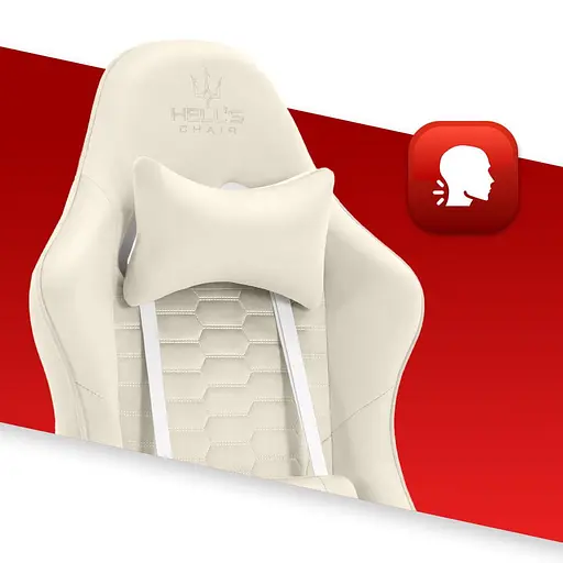 Компьютерное кресло Hell's HC-1000 Beighe (ткань) - фото 4