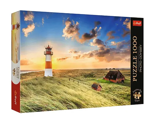 Пазл Photo Odyssey: Маяк у Лісті, Німеччина - 1000 елементів Trefl 10823