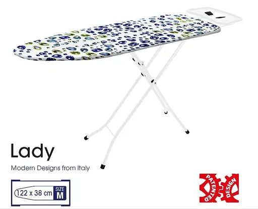 Дошка для прасування Casa Si Lady 122x38 White/Blue Crystals (CS93574R267) - фото 2