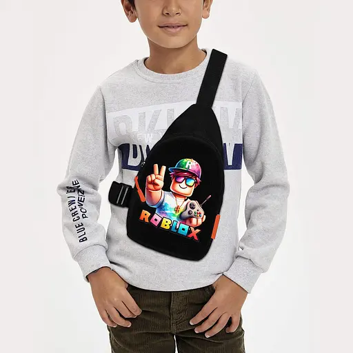 Сумка через плече дитяча Roblox 29х17 см сумка слінг для хлопчика (01968)