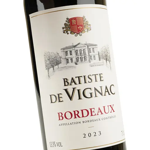 Вино Batiste de Vignac Bordeaux червоне 0.75 л 13.5% - фото 5