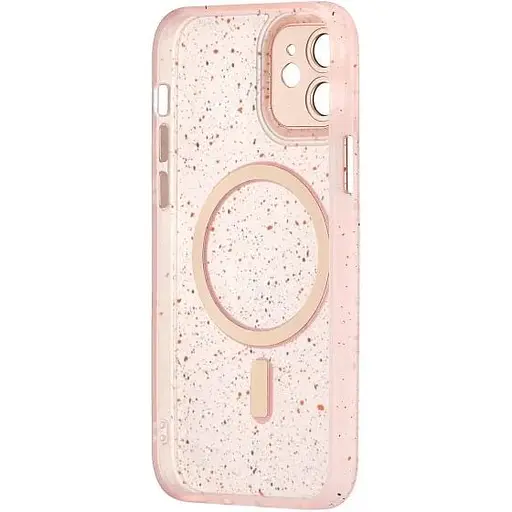 Чохол-накладка DK для Apple iPhone 12 MagSafe Composite Matte Splash (pink) - фото 4