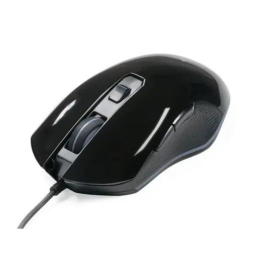 Мышь Vinga MSG-115 USB Black (MSG-115 Black) - фото 4