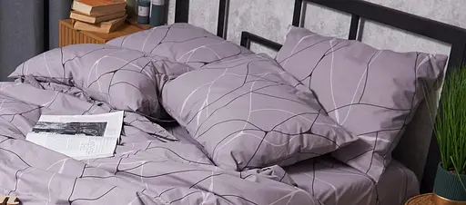 Набір наволочок Moon&Star Бязь Gold Люкс Graphite 40х40 см 2 шт - фото 2