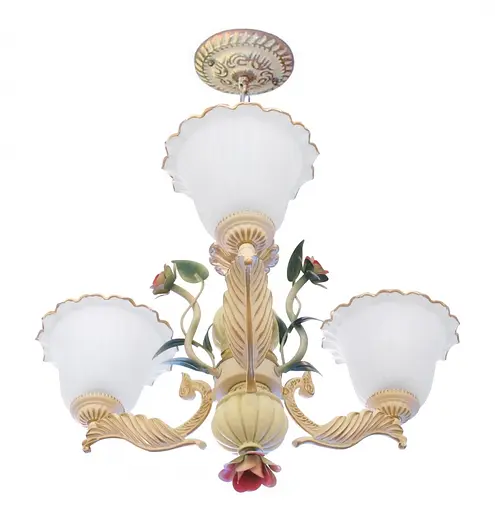 Люстра підвісна Brille флористика E27 60W BG (BKL-037S/3)