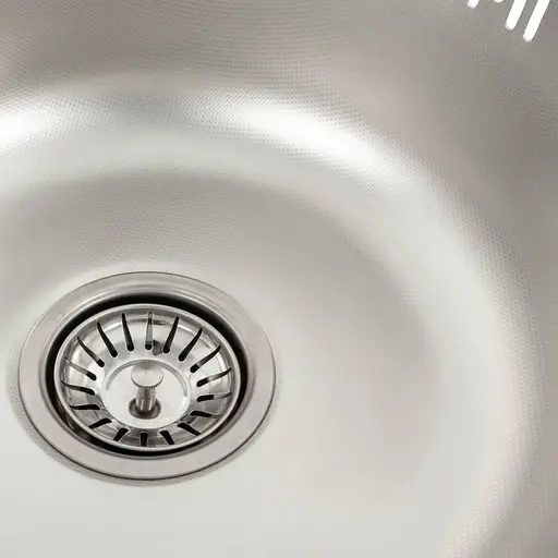 Кухонна мийка з нержавіючої сталі Platinum декор 450 (0,6/170 мм), Decor - фото 2