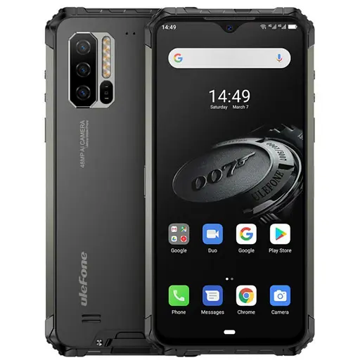 Захищений смартфон Ulefone Armor 7E 4/128GB АКБ 5 500мАг Black - фото 1