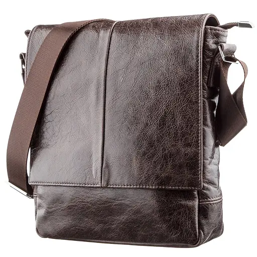 Шкіряна чоловіча сумка SHVIGEL 24х25х8 см sum0023497 - фото 1