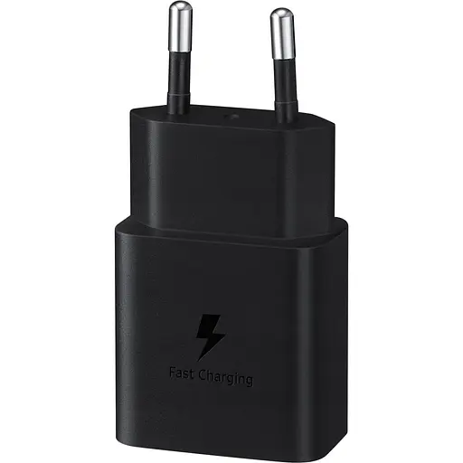 Зарядний пристрій Samsung 15W Power Adapter USB-C EU Black (EP-T1510NBEGRU) #27874 - фото 4