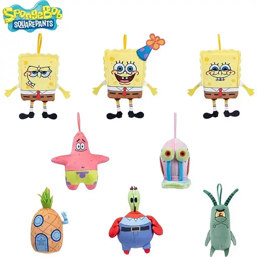 Дитяча м'яка іграшка-сюрприз SpongeBob M14165 в асортименті - фото 10