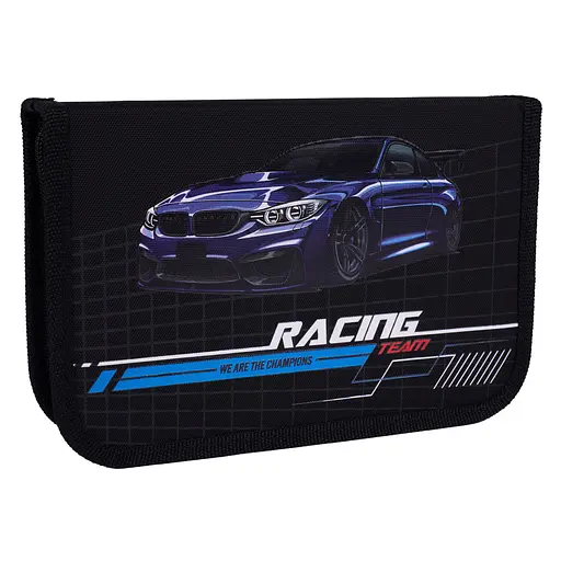 Школьный пенал твердый одинарный с клапаном Yes My First Car HP-03 - фото 2