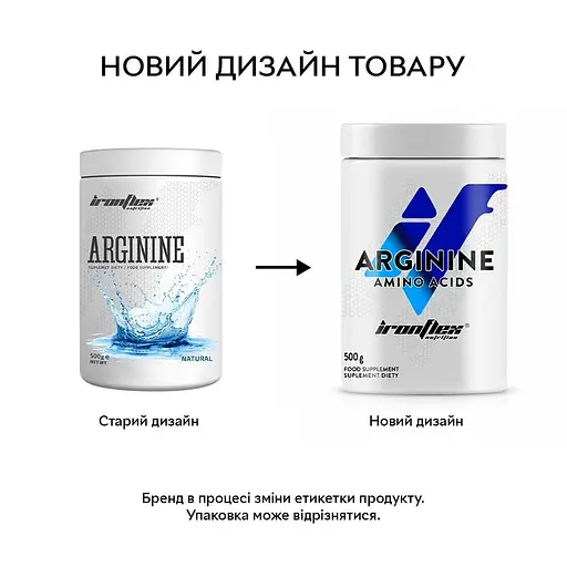 Амінокислота IronFlex Arginine 500 г Лимон - фото 2