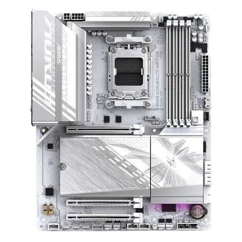 Материнська плата Gigabyte B850 Aorus Elite Wi-Fi7 Ice Socket AM5 (B850 A ELITE WF7 ICE) - фото 2