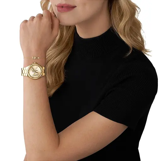 Жіночий подарунковий набір MICHAEL KORS MK1062SET Lennox (годинник + браслет) - фото 5