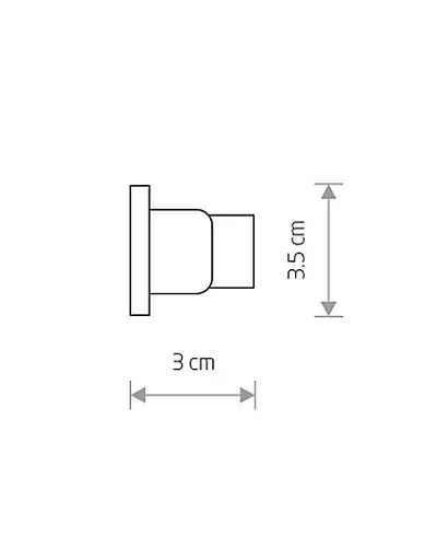 Заглушка Nowodvorski 9457 Profile Dead End Cap IP20 біла - фото 2