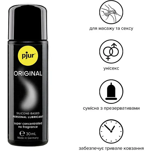 Універсальна змазка на силіконовій основі Pjur Original - фото 2