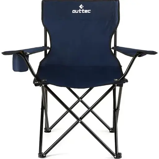 Кресло туристическое раскладное Outtec с чехлом синий - фото 2