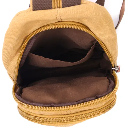 Надежная сумка для мужчин через плечо с уплотненной спинкой Vintage 19,5х29х8 см sum0028976 - фото 6