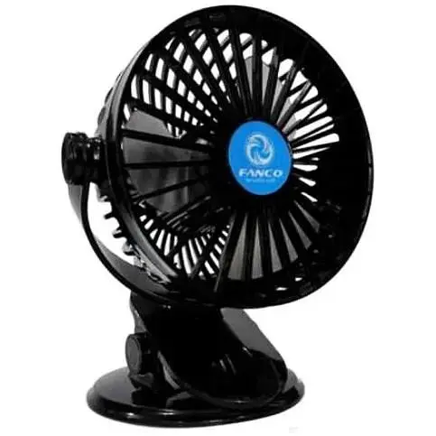 Ручной портативный мини вентилятор FANCO NF-811S настольный с прищепкой на аккумуляторе USB - фото 1