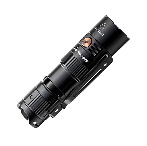 Ручний тактичний ліхтарик Fenix PD25R 800лм Type-C (Чорний) - фото 2