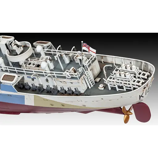 Сборная модель-копия Revell Корвет класса Флауэр HMCS Snowberry 1:144 (RVL-05132) - фото 6