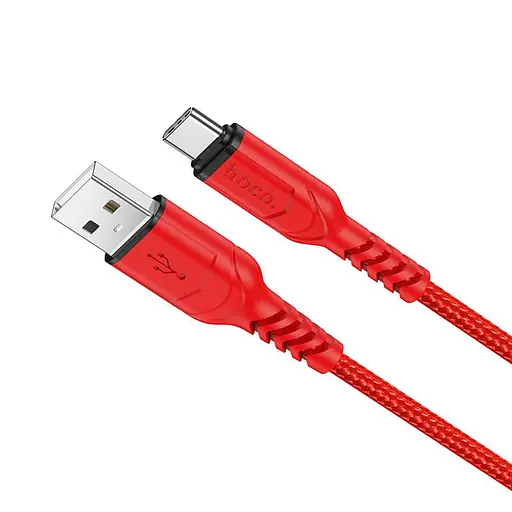 Кабель Hoco Type-C Victory charging data cable X59 1 м 3A - фото 3