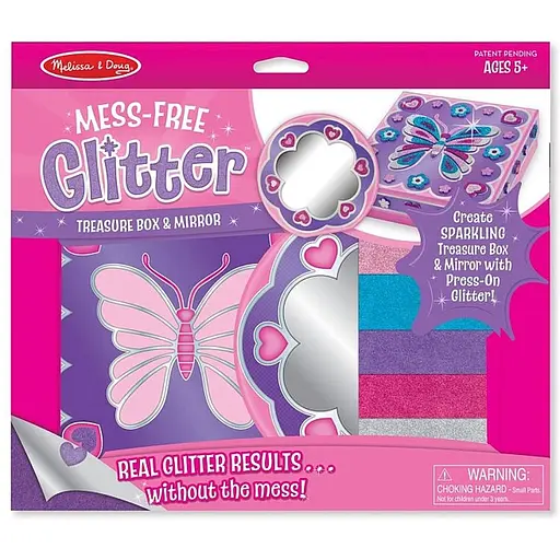 Набор для творчества Melissa & Doug Зеркало и ящик с блестящими наклейками (MD9517)